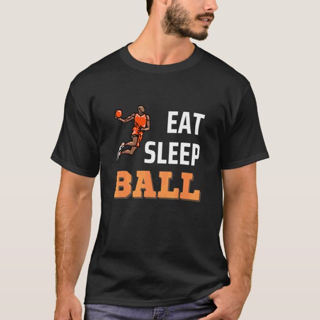 Camiseta Duna de Jogador de Basquete de Sono (Frente)