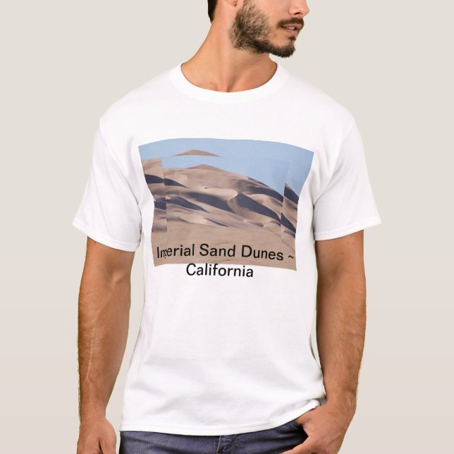 Camiseta Dunas de areia imperiais Califórnia (Frente)