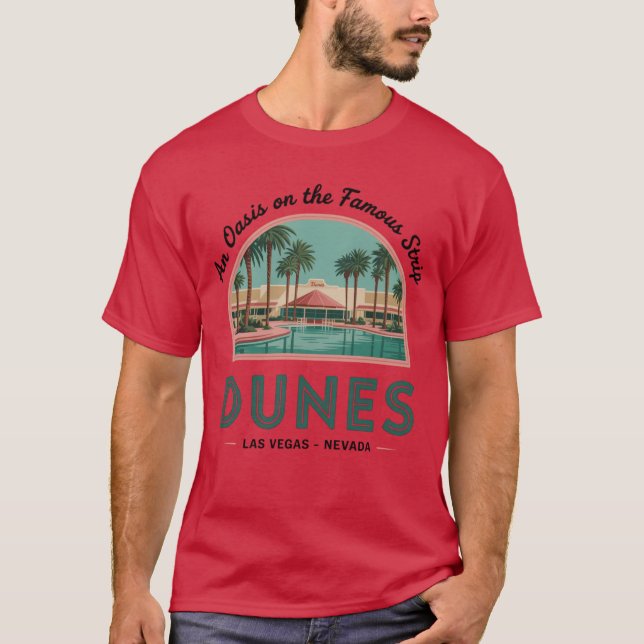 Camiseta Dunas - Oásis na Faixa (2) (Frente)