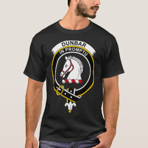 Camiseta Dunbar Crest Tartan Clan Scottish Clan