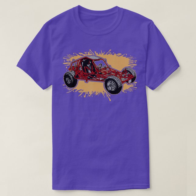 Camiseta Dune Buggy Off Road Sand Rail 4x4 (Frente do Design)