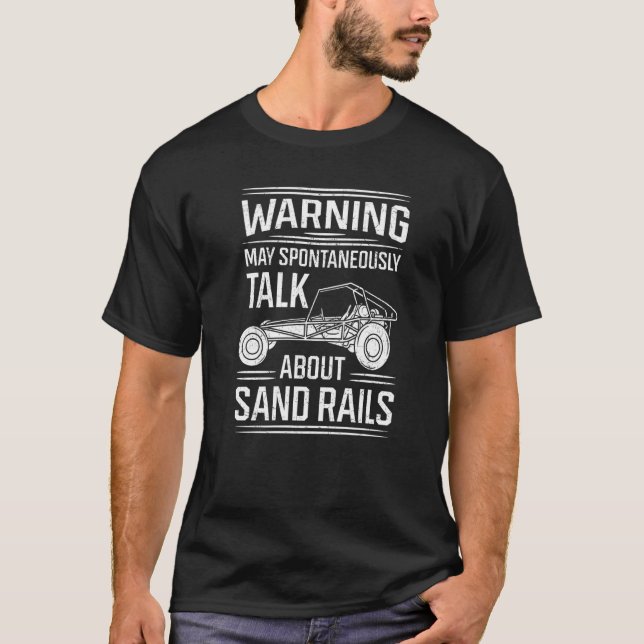 Camiseta Dune Buggy Sand Rail Carro Racing Beach Desert Rc  (Frente)