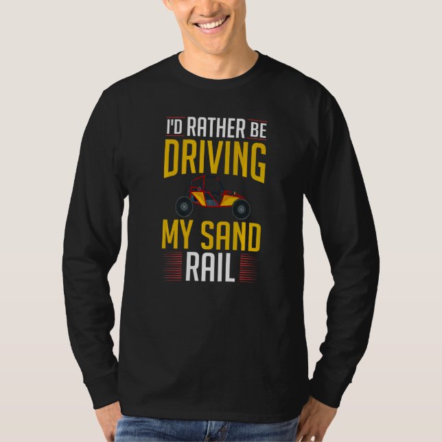 Camiseta Dune Buggy Sand Rail Carro Racing Beach Desert Rc  (Frente)