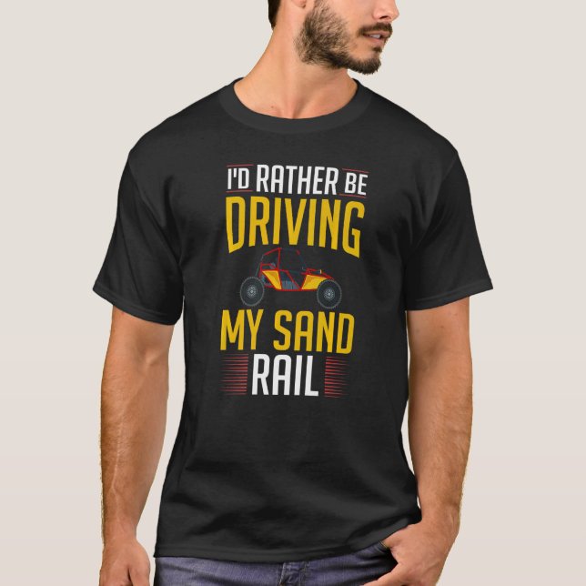 Camiseta Dune Buggy Sand Rail Carro Racing Beach Desert Rc  (Frente)