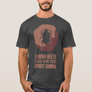 Camiseta Dung Beetle Insett Entomologista Gift - Besouro