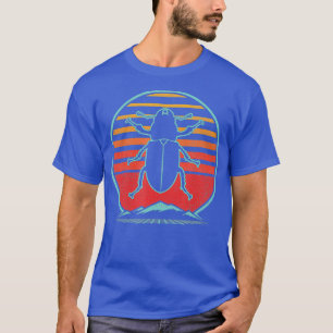 Camiseta Dung Beetle Retro Vintage 80s Estilo Presente