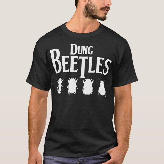 Camiseta Dung Beetles Insect Bug Beetle Ecology Specimen En (Frente)