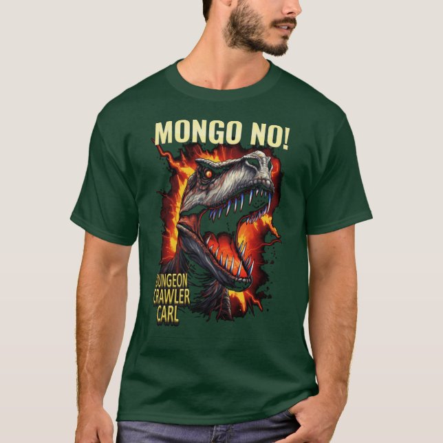 Camiseta Dungeon Crawler Carl Mongo Sem Premium (Frente)