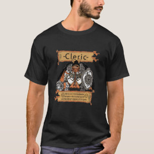 Camiseta Dungeon Crawler Fantasy Adventure Cleron Para Role