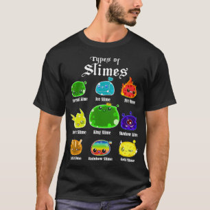 Camiseta Dungeon Game Dragon Mestre Slime King RPG 