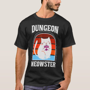 Camiseta Dungeon Hidden Meowster Rpg Dice Legendon Valley