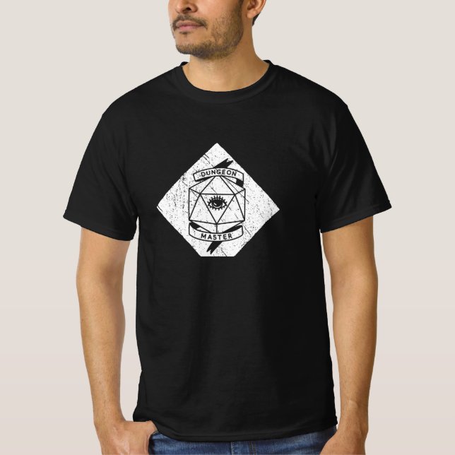 CAMISETA DUNGEON MASTER RPG DESIGN (Frente)