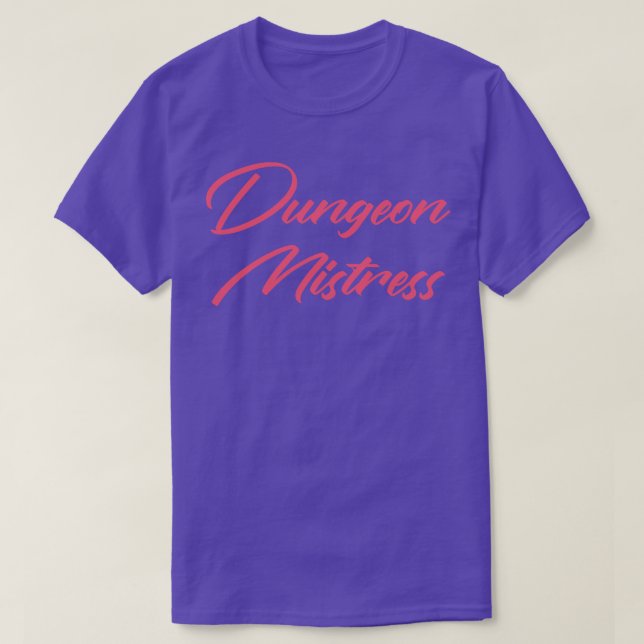 Camiseta Dungeon Mistress (Frente do Design)