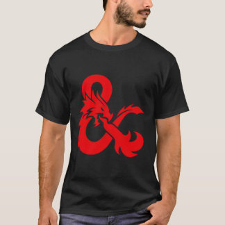 Camiseta Dungeons &amp; Dragões Apenas Ampersand Logotipo C