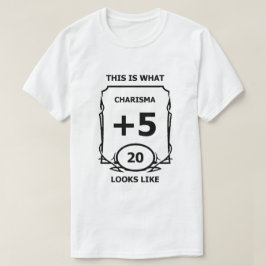 Camiseta Dungeons and Dragons Charisma T Shirt