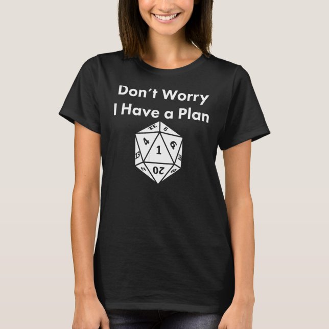 Camiseta Dungeons D20 Fail RPG Fumble Graphic (Frente)