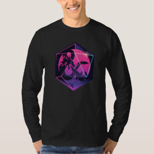 Camiseta Dungeons & Dragon Ampersand em Dice 3D