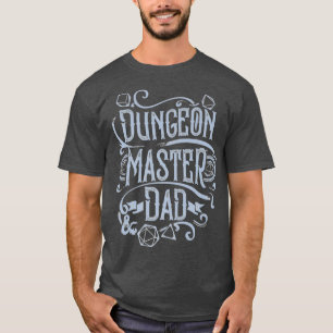 Camiseta Dungeons Dragon Dia de os pais Dungeon Master Pai 