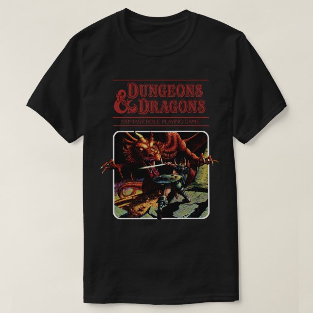 Camiseta Dungeons & dragons Classic (Frente do Design)