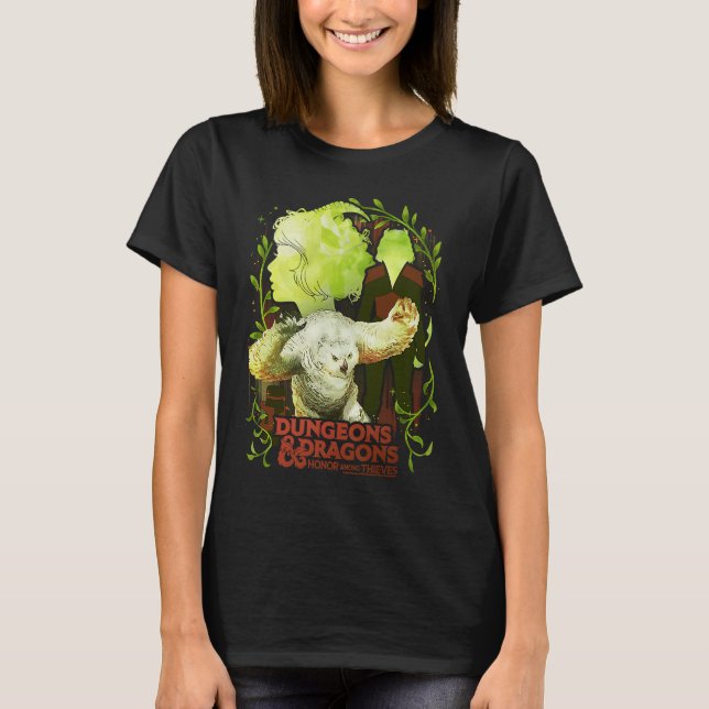 Camiseta Dungeons & Dragons Honor Among Thieves Owlbear & D (Frente)