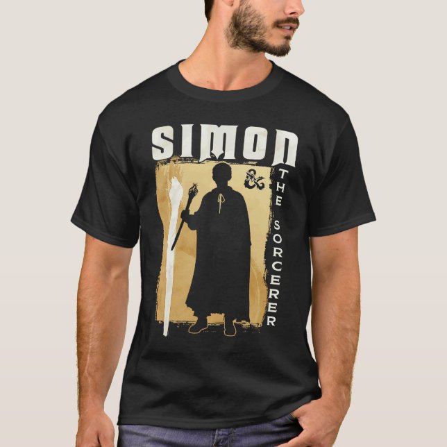 Camiseta Dungeons & Dragons Honor Among Thieves Simon The S (Frente)