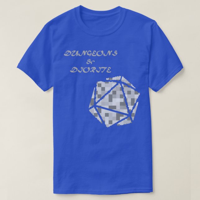 Camiseta Dungeons e Diorite (Frente do Design)