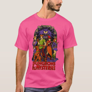 Camiseta Dungeons e Mistérios RPG Cão de Vintagem