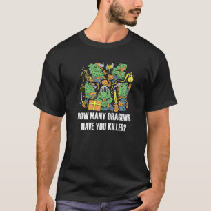 Camiseta dungeons game dragons tabletop role jogando dunge