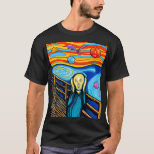 Camiseta Dungeons, Munch's The Gritar D20 Tshirt, Dragões