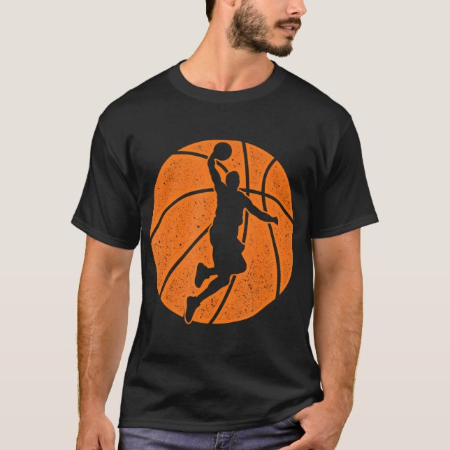 Camiseta Dunk de Basquete - Jogo de Esportes de Atirada de  (Frente)