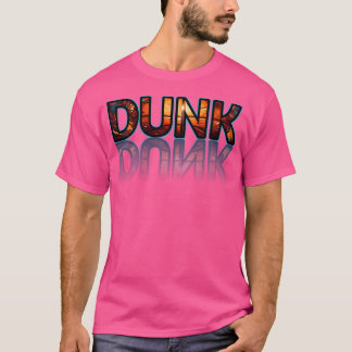 Camiseta Dunk - Motivação da Tipografia Gráfica de Basquete