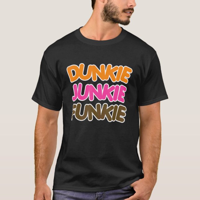 Camiseta Dunkie Junkie Coffee (Frente)
