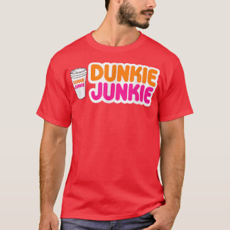 Camiseta Dunkie Junkie Coffee Love Funny Coffee Saying 2022