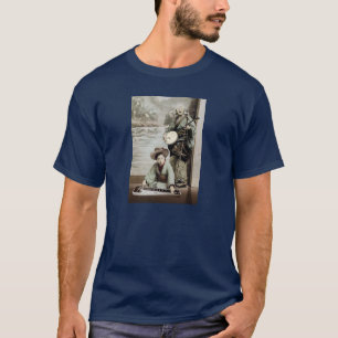 Camiseta duo 3: banjo e guitarra de aço do regaço