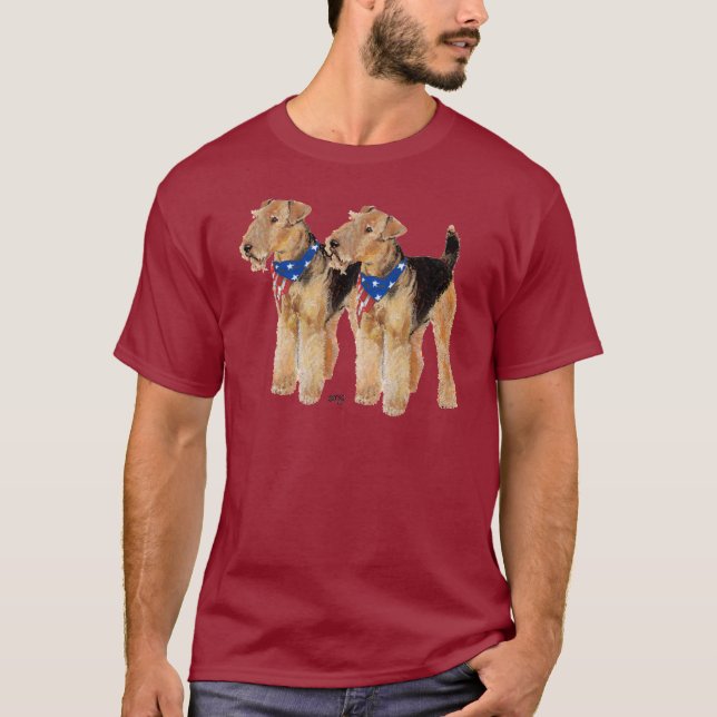 Camiseta Duo de Bandeiras Patrióticas (Frente)
