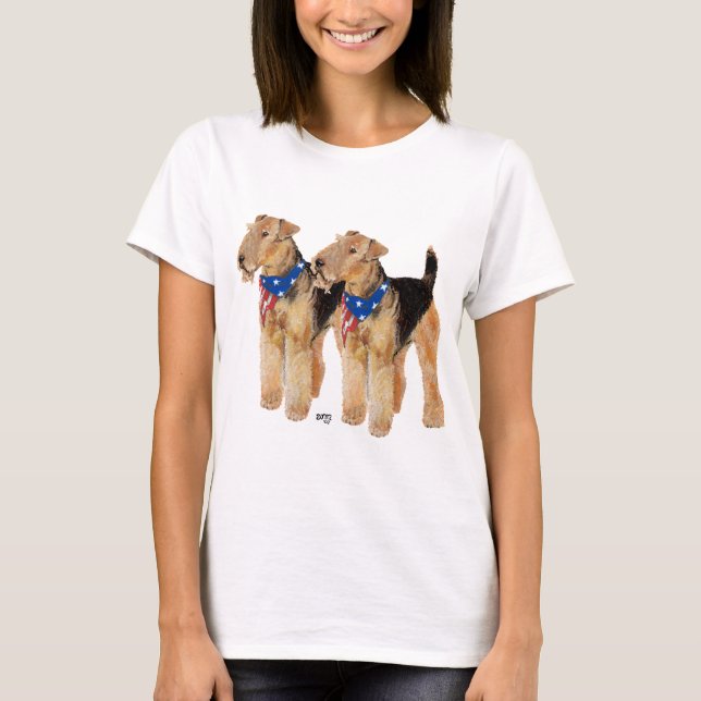 Camiseta Duo de Bandeiras Patrióticas (Frente)