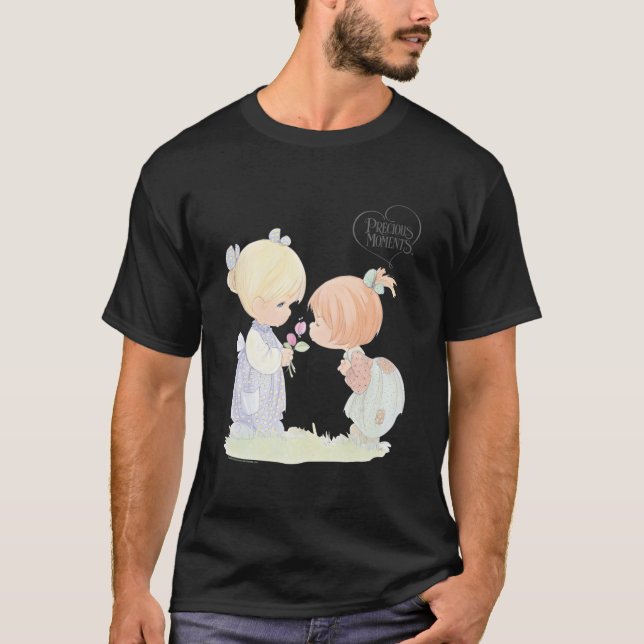 Camiseta Duo de Flores da Páscoa de Primavera da Precious M (Frente)