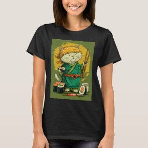 Camiseta Duo de Peixes Koi Fofos Adesivo de Arte Japonesa K