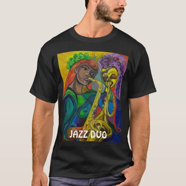 Camiseta Duo do jazz (Frente)
