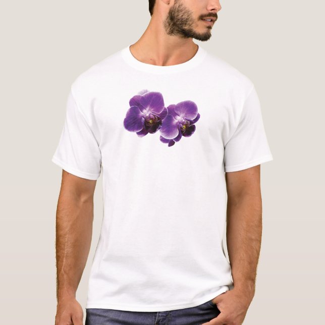 Camiseta Duo Orquídea Roxa (Frente)