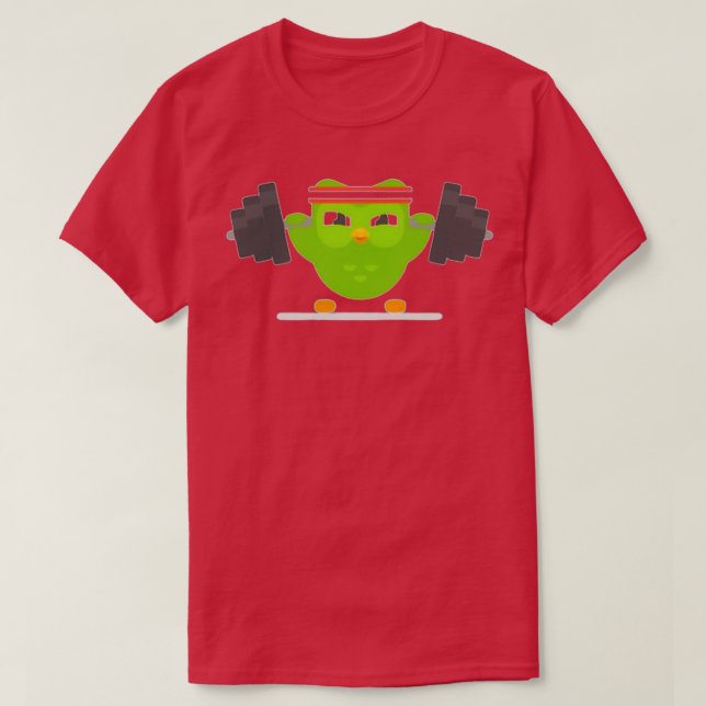 Camiseta Duolingo owl (Frente do Design)