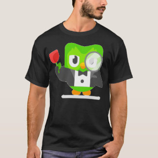 Camiseta Duolingo romântico