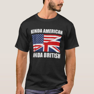 Camiseta Dupla cidadania Reino Unido Tipo americano Briti