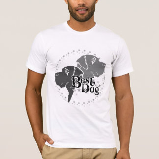 Camiseta Duplamente imprimido “Best Dog "