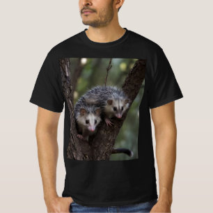 Camiseta Duplo problema na cobertura: Twin Possum