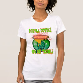Camiseta "Duplo Touro e Problemas: Abraçar a Bruxa