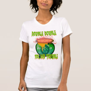 Camiseta "Duplo Touro e Problemas: Abraçar a Bruxa