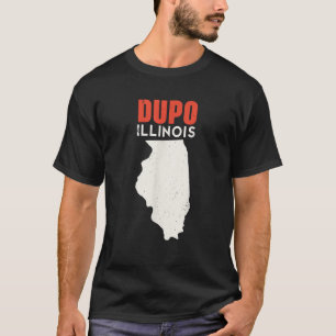 Camiseta Dupo Illinois EUA State America Viagem Illinoisan
