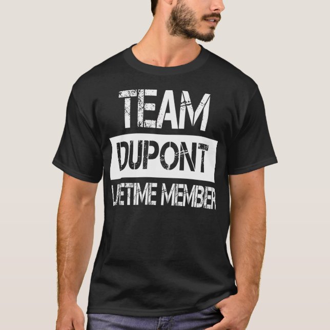 Camiseta Dupont Name Dupont Lifetime Member (Frente)