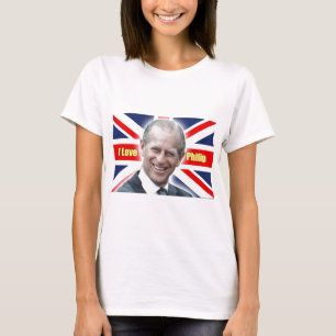 Camiseta Duque de Einburgh - Eu amo Philip